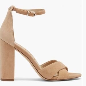 Sam Edelman Womens Yancy Leather Heels Sandals shoes sz 10M